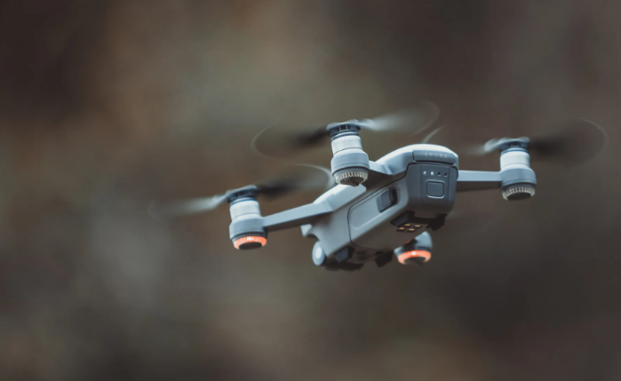 drone flying